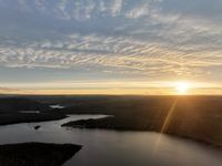 Blick auf den Rursee